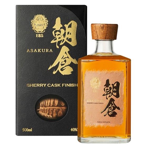 ウイスキー ASAKURA SHERRY CASK FINISH 500ml 40% 朝倉 SHERRY CASK FINISH 500ml (株)篠崎 リキュール (麦焼酎) 40度