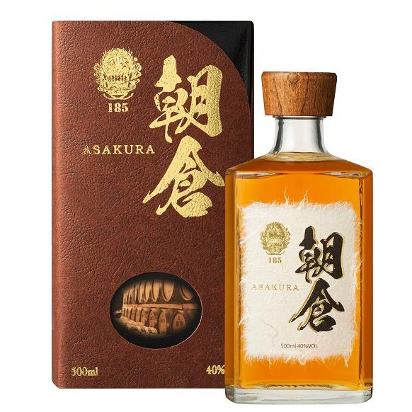 朝倉 樽熟成 500ml (株)篠崎 リキュール (麦焼酎) 40度 [特価] : 福田