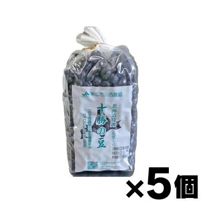 送料無料!）JA帯広川西 十勝の豆 光黒大豆 巾着タイプ 600g×5個（お