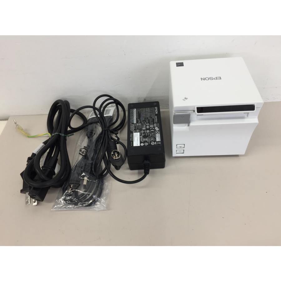 EPSON コンパクト レシートプリンター TM-m10 621(M332B )有線LAN USB 