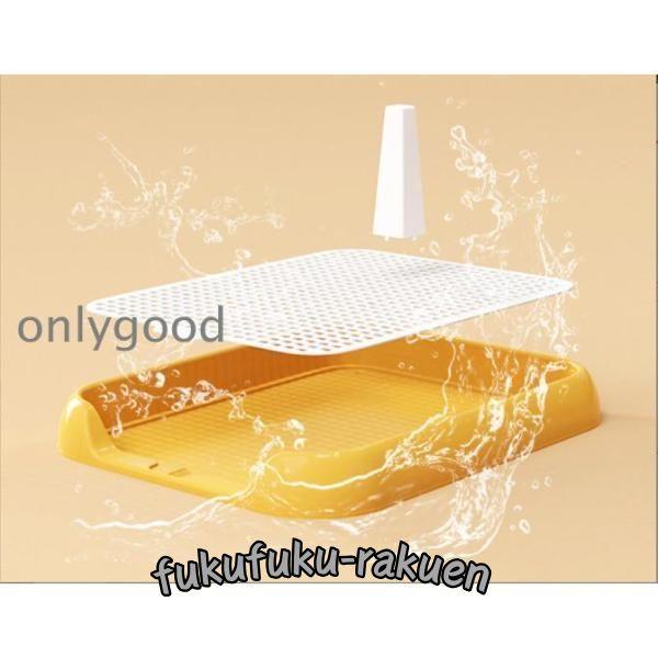 犬トイレ 犬トイレトレー しつけ ペット 犬 しつけ 室内用 フチ付き 犬用トイレ トレー トレーニング メッシュ しつけるウォールトレー 小型犬 中型犬 大型犬 | ブランド登録なし