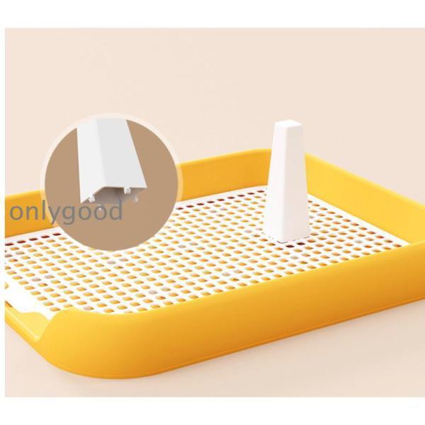 犬トイレ 犬トイレトレー しつけ ペット 犬 しつけ 室内用 フチ付き 犬用トイレ トレー トレーニング メッシュ しつけるウォールトレー 小型犬 中型犬 大型犬 | ブランド登録なし | 10