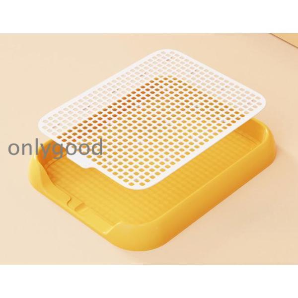 犬トイレ 犬トイレトレー しつけ ペット 犬 しつけ 室内用 フチ付き 犬用トイレ トレー トレーニング メッシュ しつけるウォールトレー 小型犬 中型犬 大型犬 | ブランド登録なし | 03