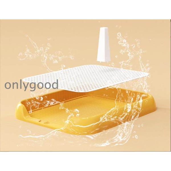 犬トイレ 犬トイレトレー しつけ ペット 犬 しつけ 室内用 フチ付き 犬用トイレ トレー トレーニング メッシュ しつけるウォールトレー 小型犬 中型犬 大型犬 | ブランド登録なし | 05