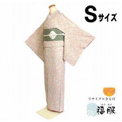 25％OFFクーポン発行中/値下げしました。 【中古】 小紋 正絹 伽羅色地 