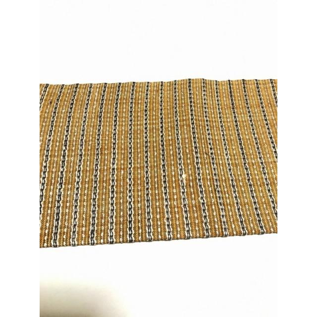 縞模様　全通柄　九寸名古屋帯 縞模様 全通柄 九寸名古屋帯 - メルカリ