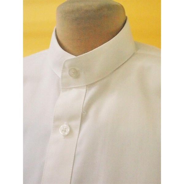 男性新品25 Off 書生シャツ 男女兼用 新品 白地スタンドカラーシャツ S M L Llサイズ 書生スタイル 新宿店在庫ttb Nk あすつく Og bn リサイクルきもの福服 通販 Yahoo ショッピング