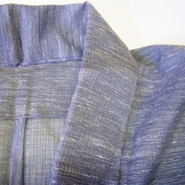 割引通販 化繊交織 リメイク男物 灰色に織り 夏着物 ｓ ｍサイズ 福服特製 新宿店在庫 メンズ 男性用 リサイクルきもの福服 裄69 0cm 人気の商品が勢揃い Deuber De