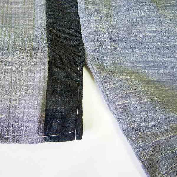 割引通販 化繊交織 リメイク男物 灰色に織り 夏着物 ｓ ｍサイズ 福服特製 新宿店在庫 メンズ 男性用 リサイクルきもの福服 裄69 0cm 人気の商品が勢揃い Deuber De