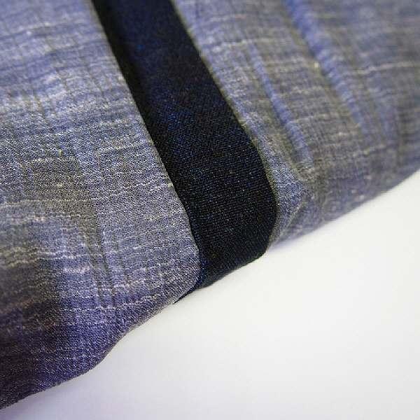 割引通販 化繊交織 リメイク男物 灰色に織り 夏着物 ｓ ｍサイズ 福服特製 新宿店在庫 メンズ 男性用 リサイクルきもの福服 裄69 0cm 人気の商品が勢揃い Deuber De