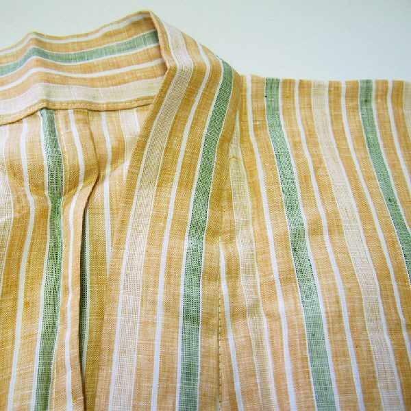 着用少ない！麻＊ベージュ＊リネン＊夏物＊着物＊トールサイズ＊１７０ｃｍ＊裄６８ 着用少ない！麻＊ベージュ＊リネン＊夏物＊着物＊トールサイズ＊170cm