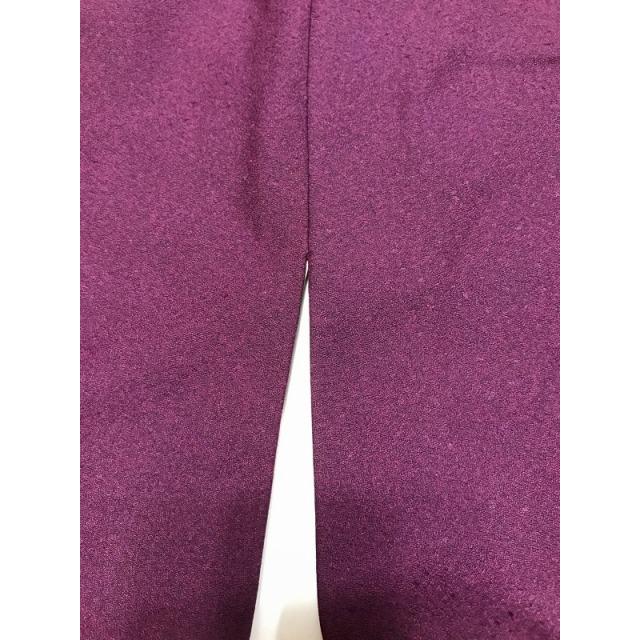 25%OFFクーポン発行中/中古 Lサイズ 正絹 付け下げ 紫地に地紙 25%OFFクーポン発行中/中古 Lサイズ 正絹 付け下げ 紫地に地紙