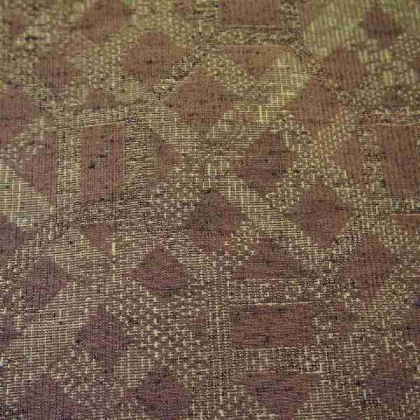 41 Off 中古 ウール着物 こげ茶地に網代文様 単衣着物 ｓサイズ 新宿店在庫 あすつく Ww cm リサイクルきもの福服 通販 Yahoo ショッピング