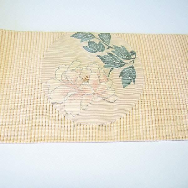 25％OFFクーポン発行中/値下げしました。 【中古】 名古屋帯 正絹 夏帯 