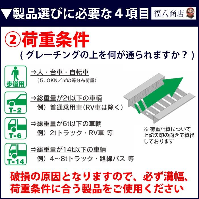 訳あり 未使用品 u字溝 グレーチング蓋 溝蓋 側溝蓋 規格 並目 ノンスリップタイプ 溝幅120サイズ用 歩道用〜T-2（乗用車程度）兼用 OKUX-3 12-19S 長さ600ｍｍ｜fukuhachi290207｜06