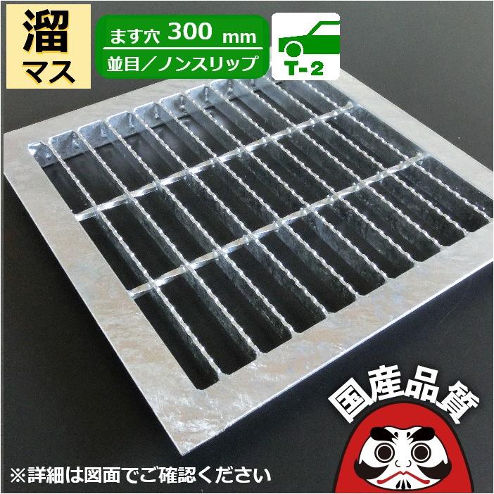 奥岡製作所 溜桝用 四面ツバ付 溝蓋 側溝蓋 グレーチング蓋 規格 並目