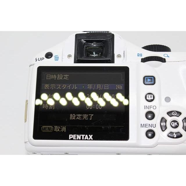 最安値 E15 美品 PENTAX K-X ボディ ホワイト 4936-4 blog