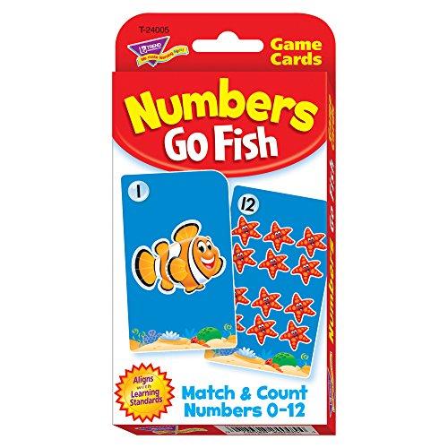 トレンド 英単語 カードゲーム ゴーフィッシュ 同じ数を集めよう Trend Numbers Go Fish Challenge Cards Agfdg5fx2b Mentostrenutak Rs