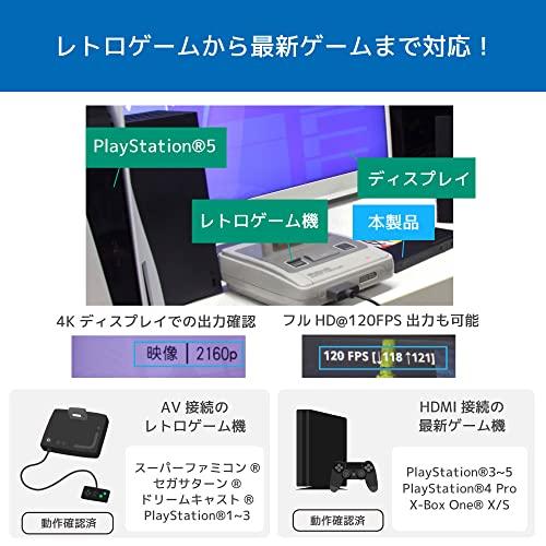 ラトックシステム 4K60Hz対応 4入力1出力 HDMI/AV切替器 RS-HASW41-4KA 黒|fukuhara2|05