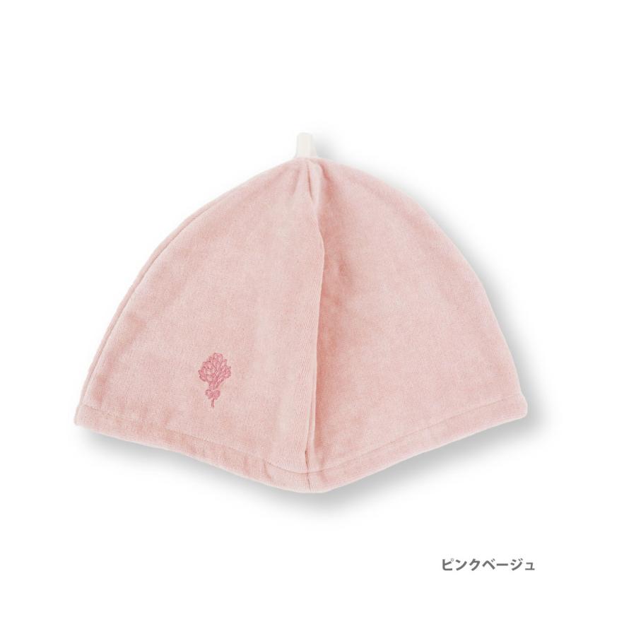 coco sauna サウナハット レディース ピンクベージュ 日除け用