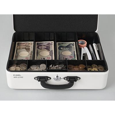 文具 カール事務器 持ち歩くレジ『そとレジ』 手提げ金庫 そとレジ MR