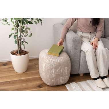 東谷 HS-73GY スツール ファブリックスツール オットマン グレー