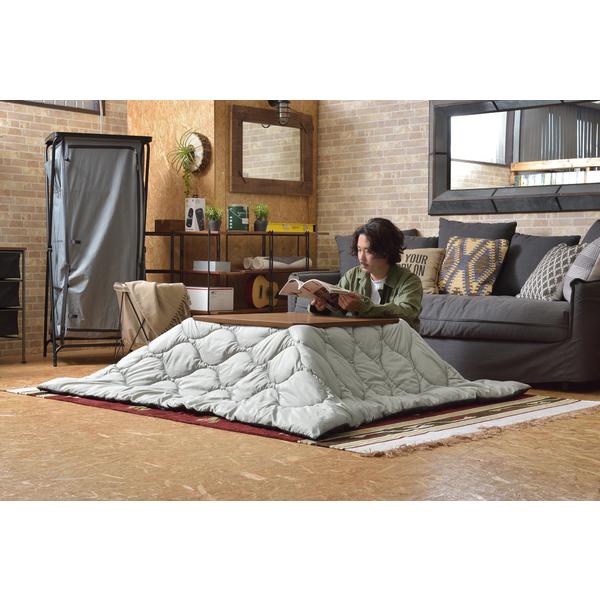 ノルディック柄省スペースこたつ布団 ハイタイプ 225×295cm