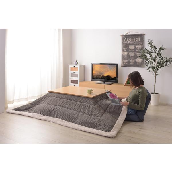 東谷 フラットヒーターコタツ KT-303NA W105×D75×H38 20kg 組立 : ふく