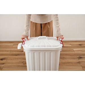レア　ゴミ箱 東谷 ゴミ箱 耐衝撃 タフカン ペールカン 60L W36×D55.4×H62.2 LFS-938