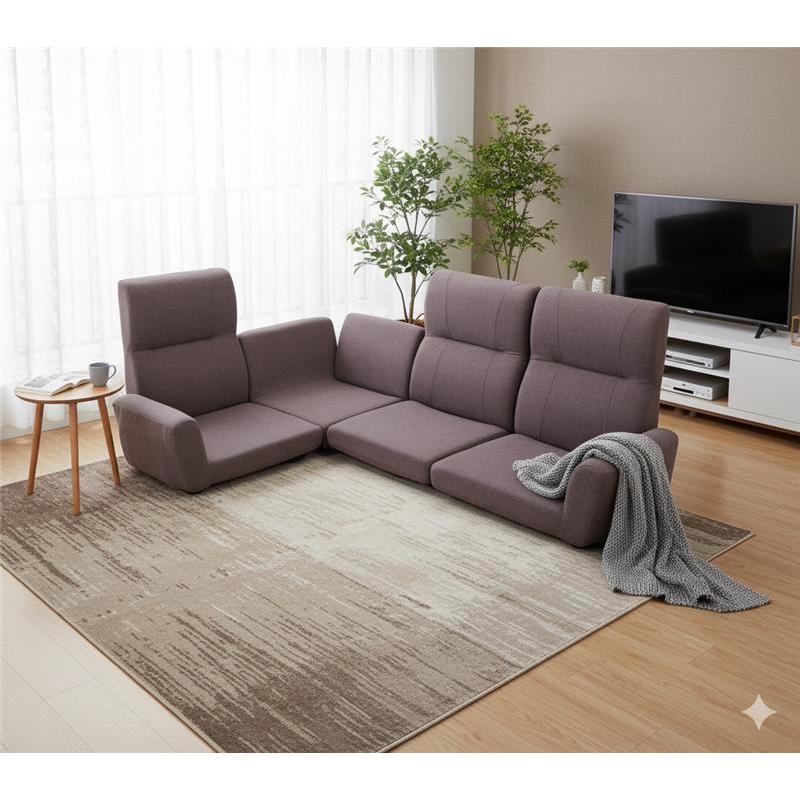 東谷　ファンクション ソファ　LSS-11BR　W180-228×D129-177×H60×SH10　23.5kg　完成品