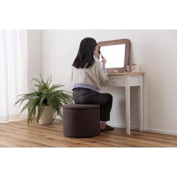 東谷 MYS-605CGY スツール 収納 椅子 収納スツール 収納スツール