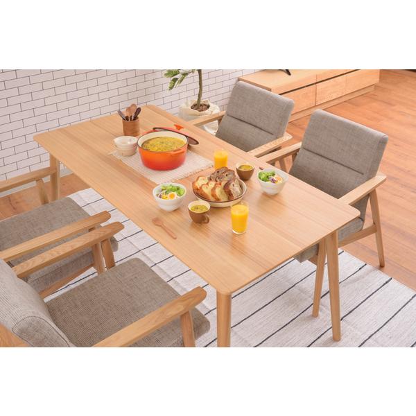 東谷 リズ ダイニングテーブル RTO-883TNA W160×D75×H69 26kg 組立