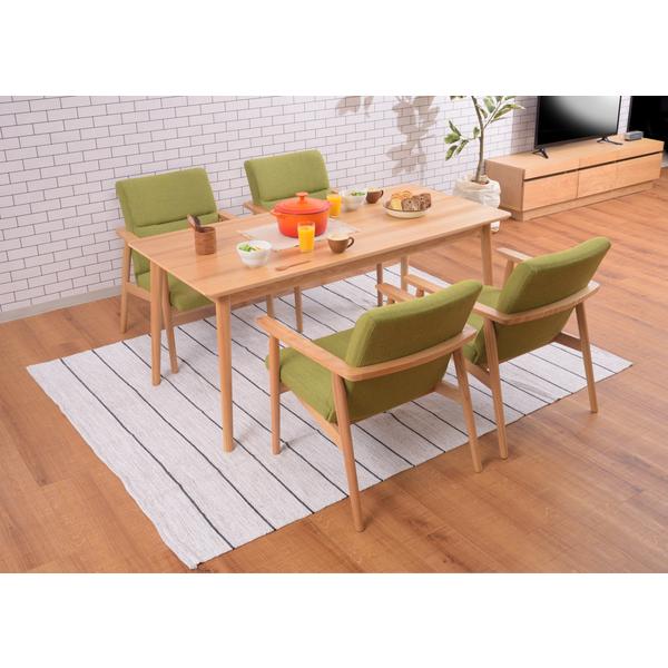 東谷 東谷 リズ ダイニングテーブル RTO-883TNA W160×D75×H69 26kg