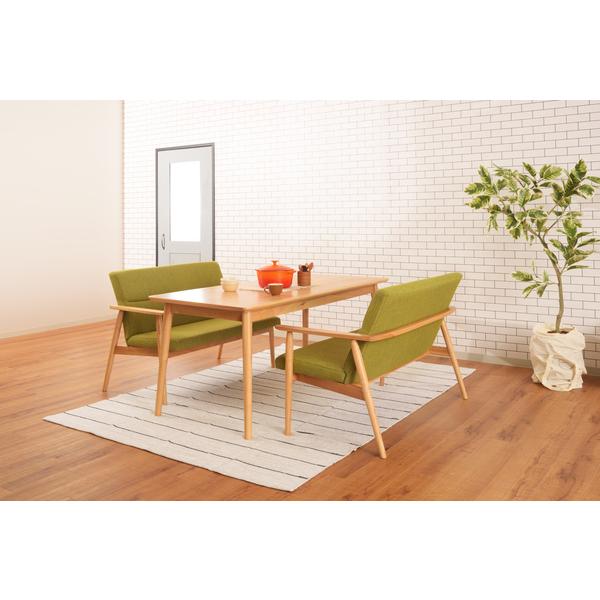 東谷 リズ ダイニングテーブル RTO-883TNA W160×D75×H69 26kg 組立