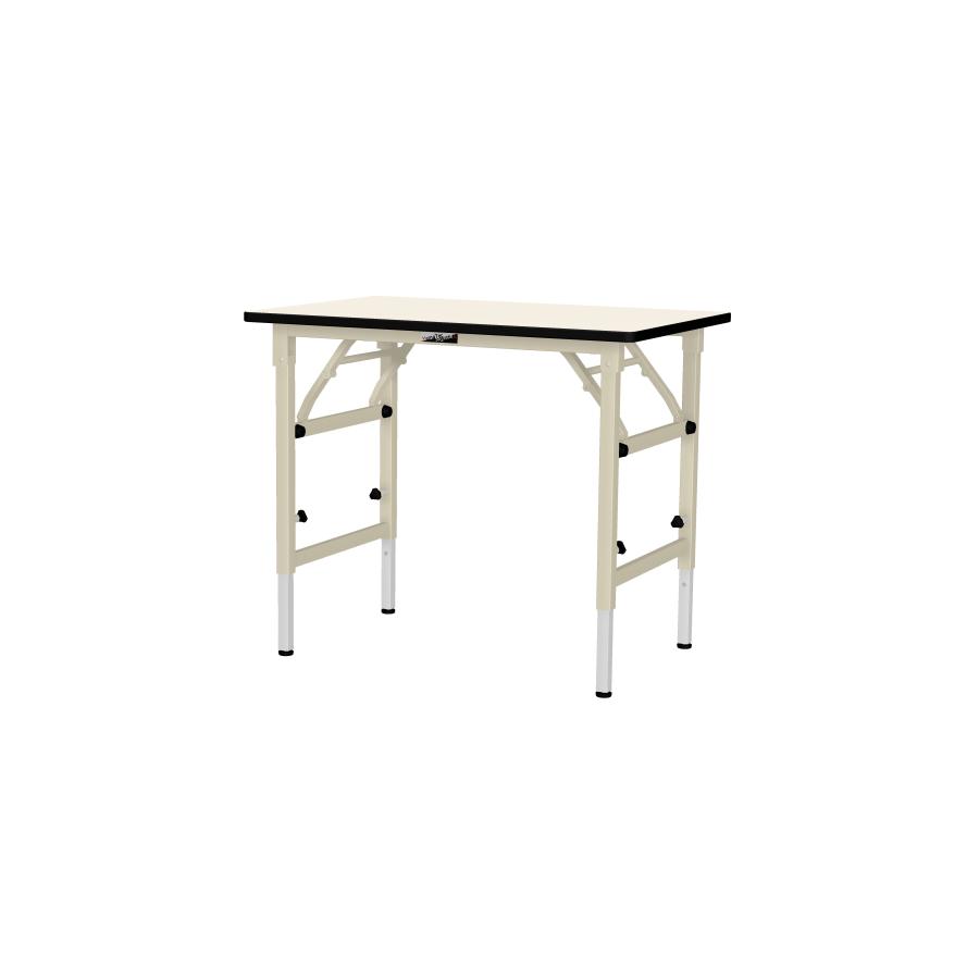 法人のみ】 作業台 均等耐荷重150kg 折りタタミ高さ調整 H600