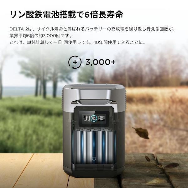 エコフロー EcoFlow ZMR330-JP DELTA 2 ポータブル電源 1024Wh 高出力