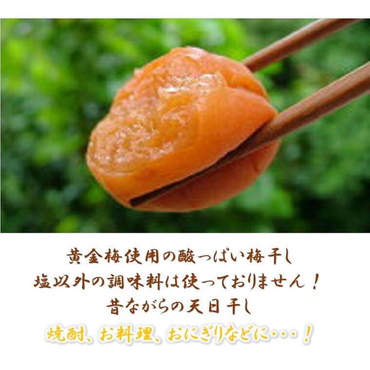 白梅干し】300gパック 福井県産木成り完熟梅（新平太夫梅）使用 無
