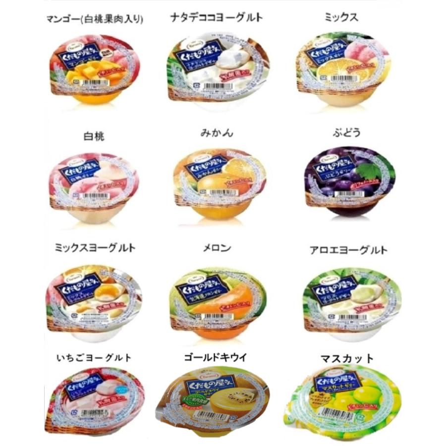 たらみゼリー フルーツゼリー 4種類×6（12個入り×2） 24個セット