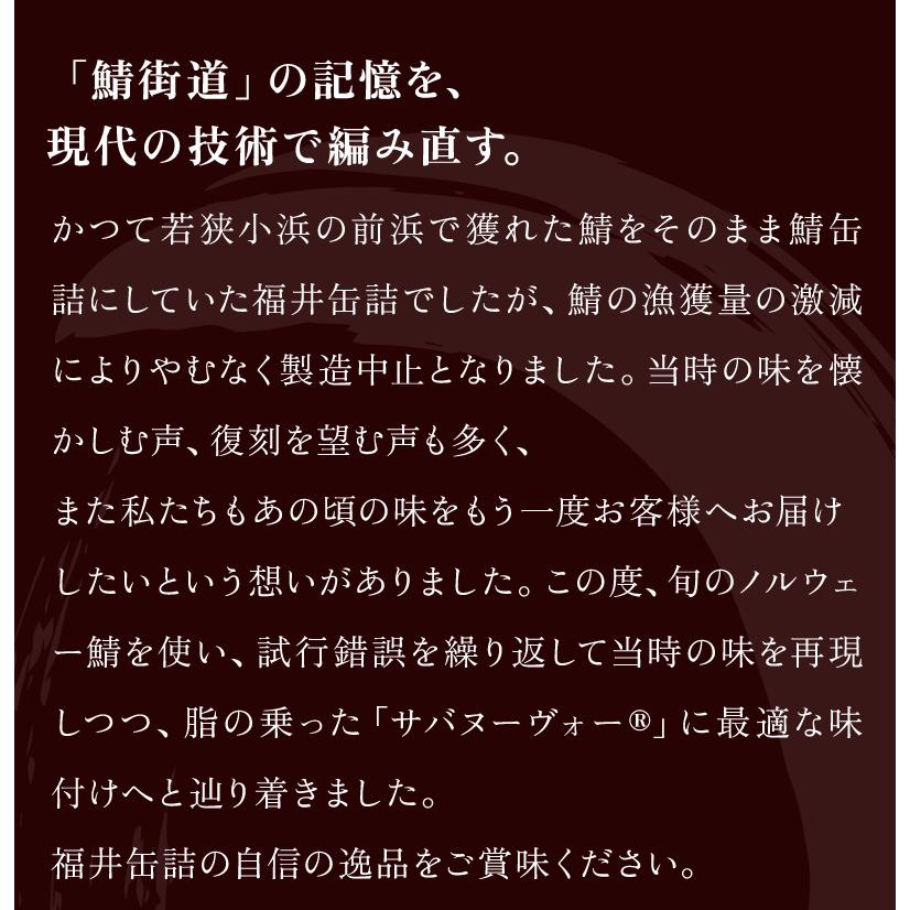 福井缶詰 復刻 鯖味付缶詰(唐辛子入り) 2缶 水煮 サバ缶 サバヌーヴォ 高級缶詰 ギフト 贈答用 ギフト プレゼント　 |  | 02