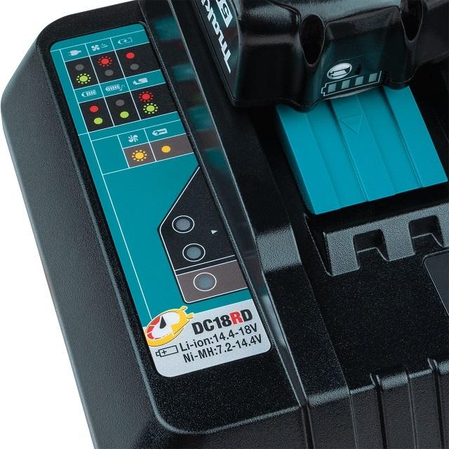 マキタ DC18RD 2口 急速 充電器 MAKITA 純正 7.2v-18v 9A USB マキタ DC18RD 2口 急速 充電器 MAKITA 純正 7.2v-18v 9A USB