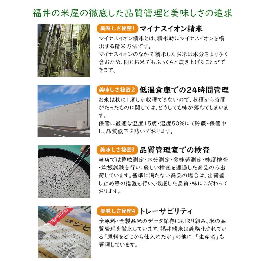 米 ひゃくまん穀 5kg 石川県産 白米 令和5年産 送料無料｜fukuikomeya｜07