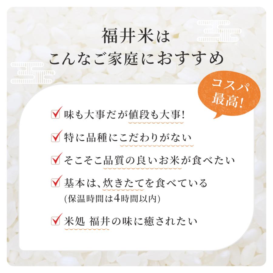 米 30kg 10kg×3袋 送料無料 福井米 福井県産100% 白米 令和5年産｜fukuikomeya｜03