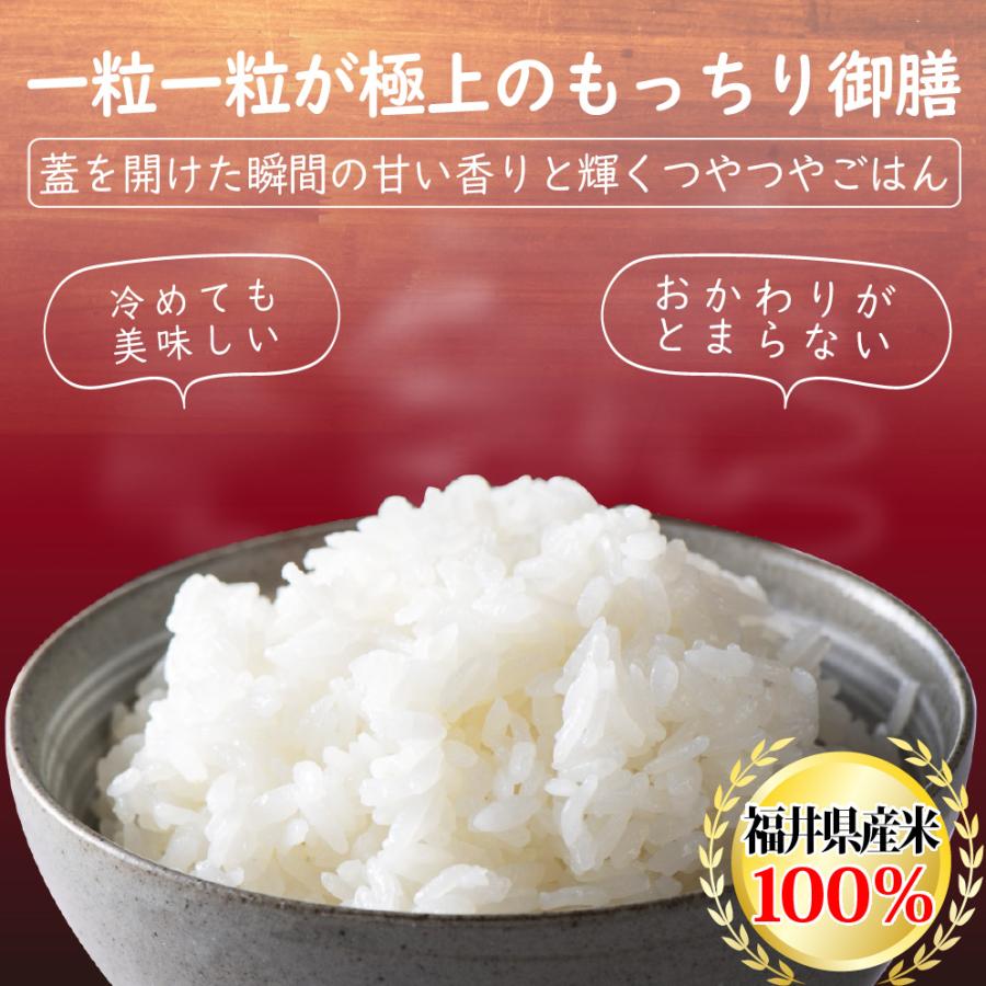 無洗米 ミルキークイーン 5kg 福井県産 白米 令和5年産 送料無料｜fukuikomeya｜03