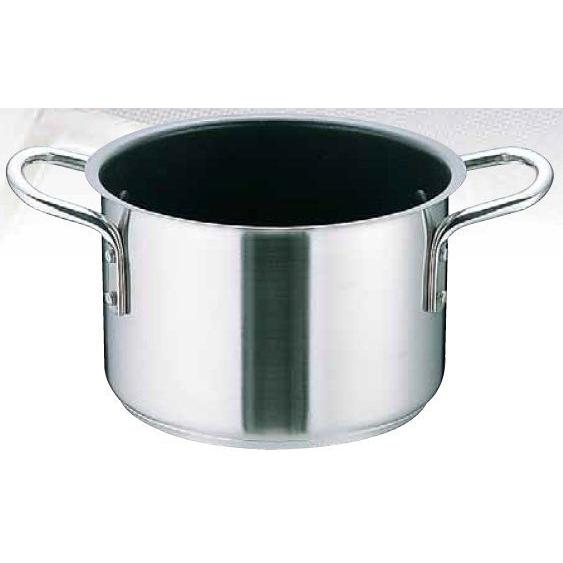 ムラノ インダクション 寸胴鍋 28cm IH対応 (蓋無) 18-8ステンレス