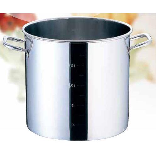 鍋 IH対応寸胴鍋 パワー・デンジ寸胴鍋 目盛付（蓋無）21ｃｍ 9-0011-0101