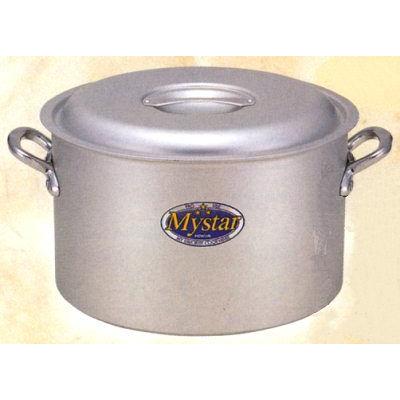 鍋 半寸胴鍋 アルミ製 両手鍋 アルミ マイスター半寸胴鍋33ｃｍ 9-0030-0206