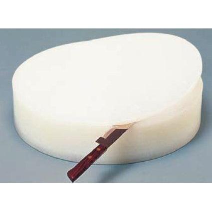 まな板 業務用  積層プラスチック中華まな板小 直径350×厚さ100ｍｍ 1-0380-0307