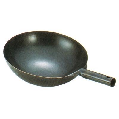 中華鍋 片手中華鍋 鉄プレス 北京鍋36cm 1-0426-0504 : 料理道具の
