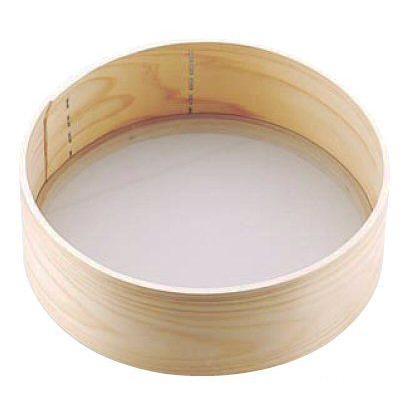 ふるい 木枠そば粉フルイ（60メッシュ）9寸（27ｃｍ） 9-0454-0503