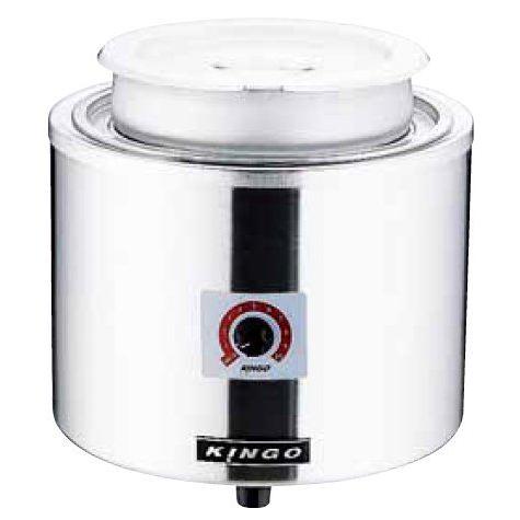 KINGO 湯煎式電気スープジャーD9001 7L 1-0821-0301 : 料理道具